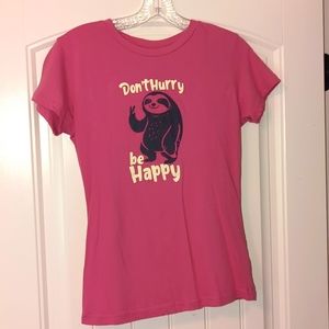 Urban Smalls Short-Sleeved Sloth Tee - NWOT